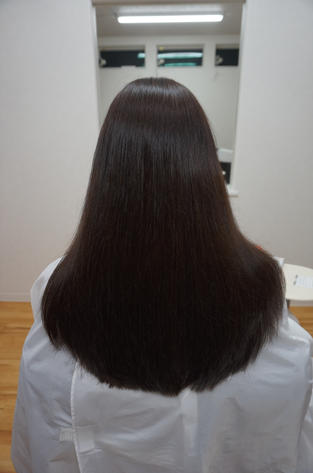 他店でストレートパーマ失敗！？それから6カ月間で理想の髪に 2
