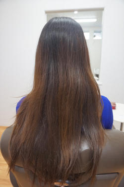 他店でストレートパーマ失敗！？それから6カ月間で理想の髪に 3